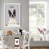 Custom Dog Vertical Framed Print